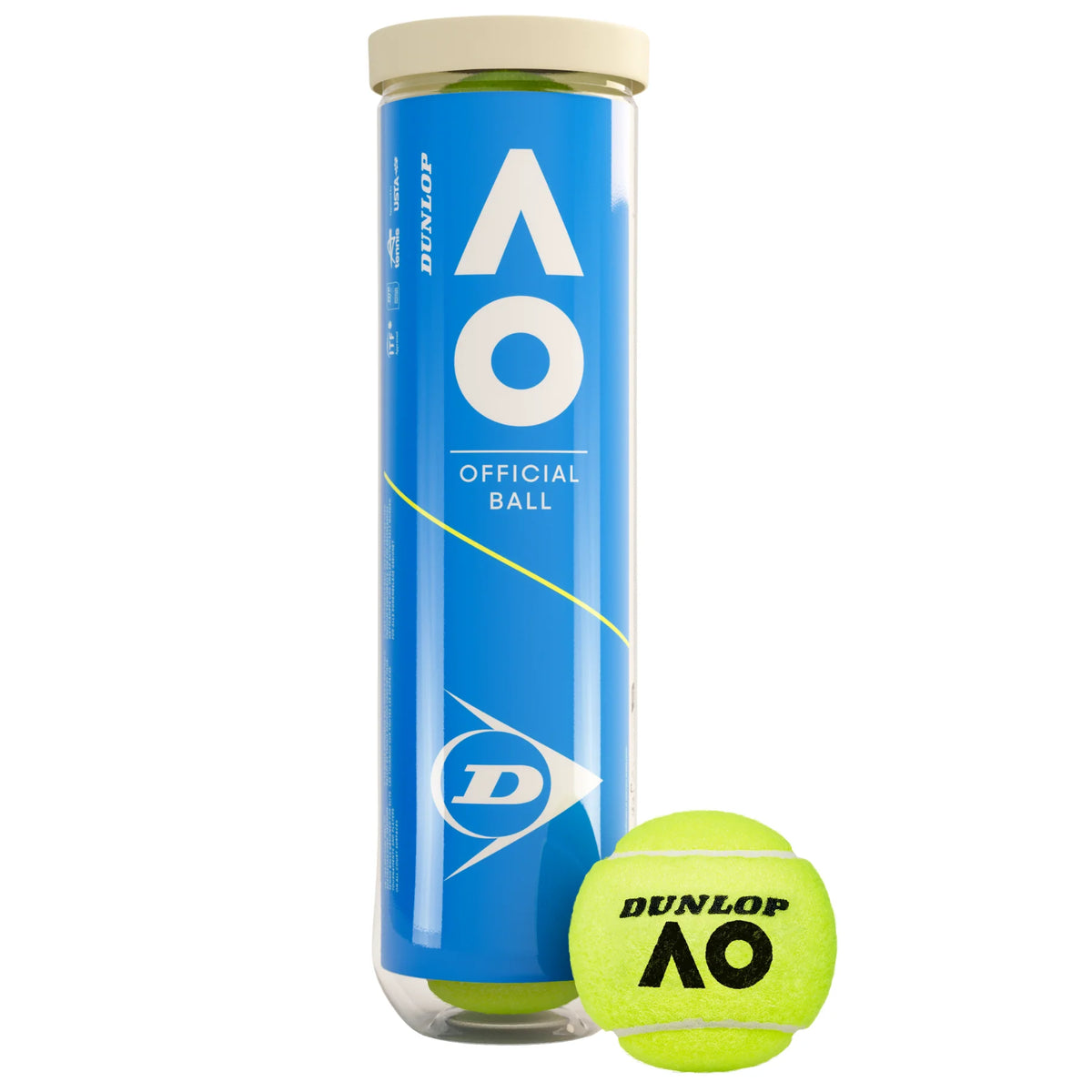 [Dunlop] AO 4 Ball Carton - 72 Balls